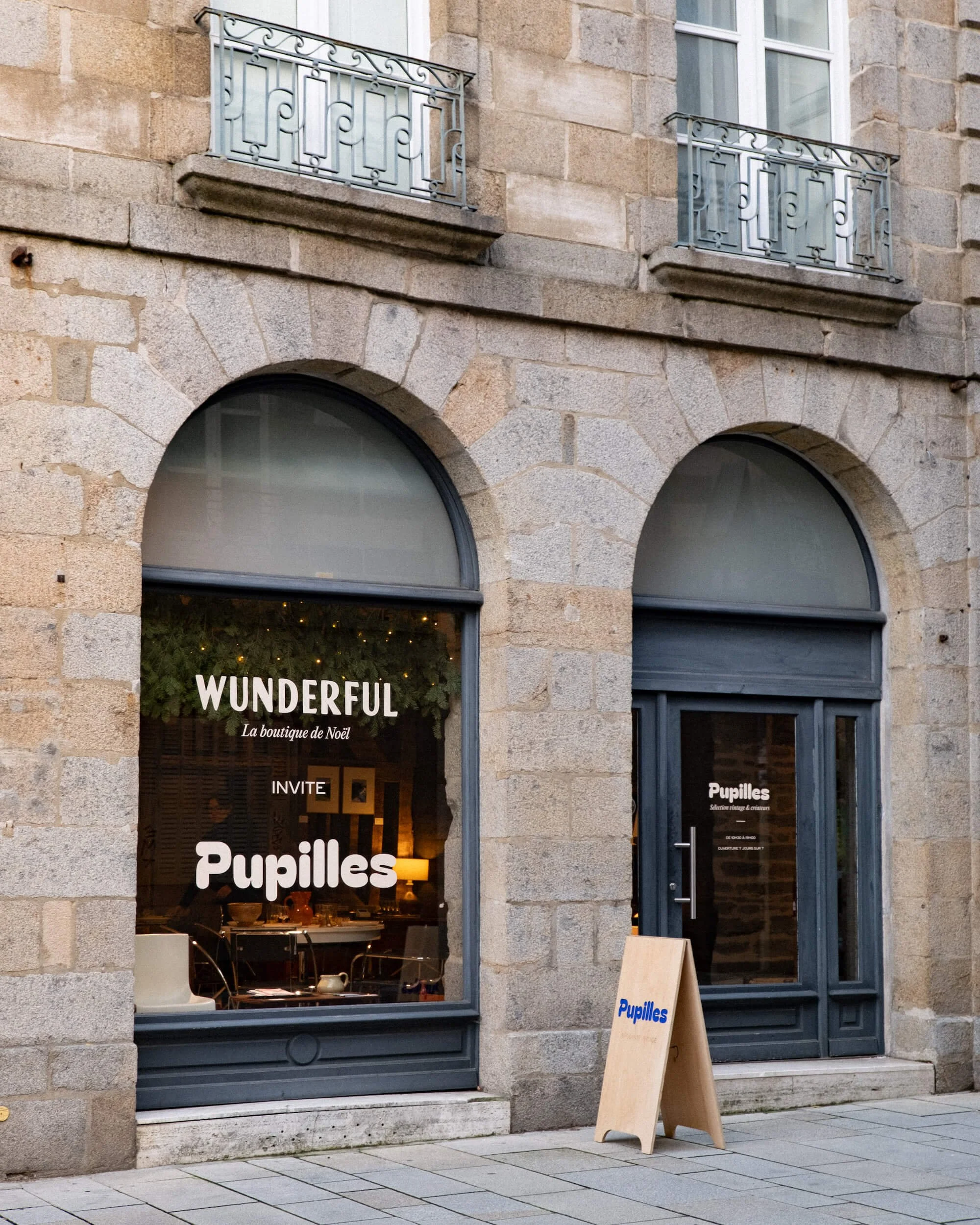 La boutique de Noël Pupilles X Wunderful