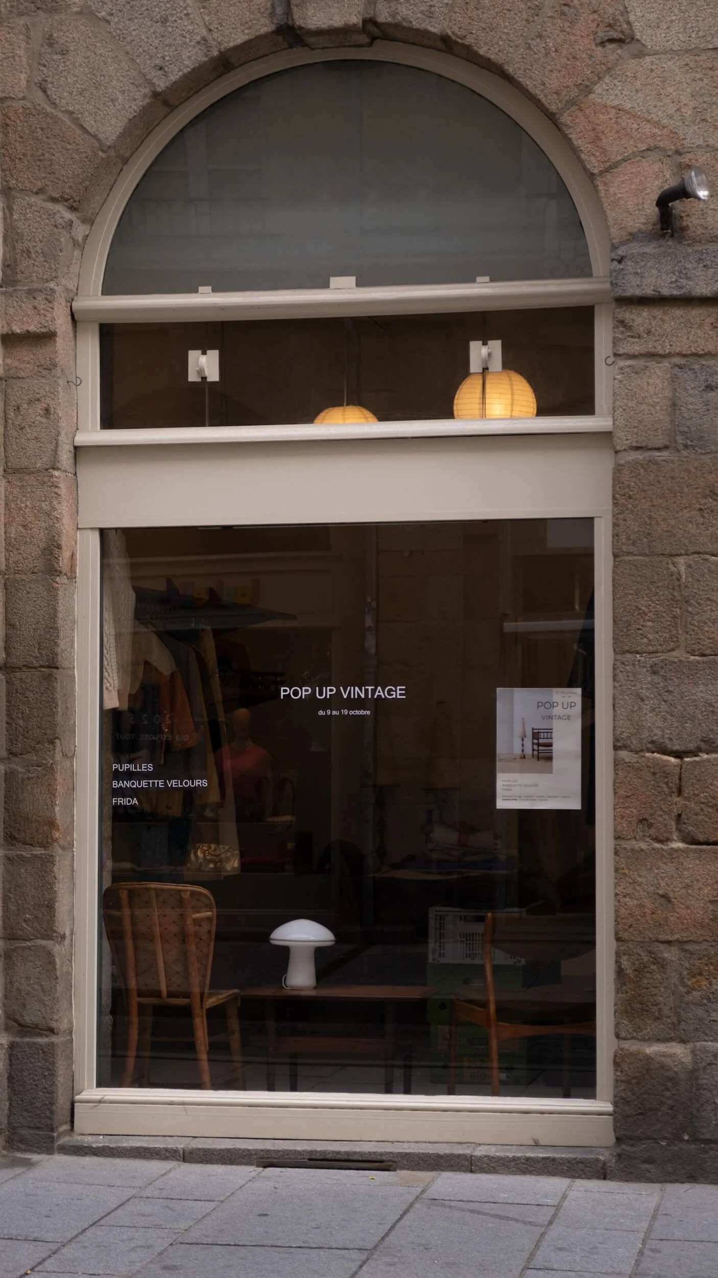 Le pop up vintage à la Galerie Frida à Rennes