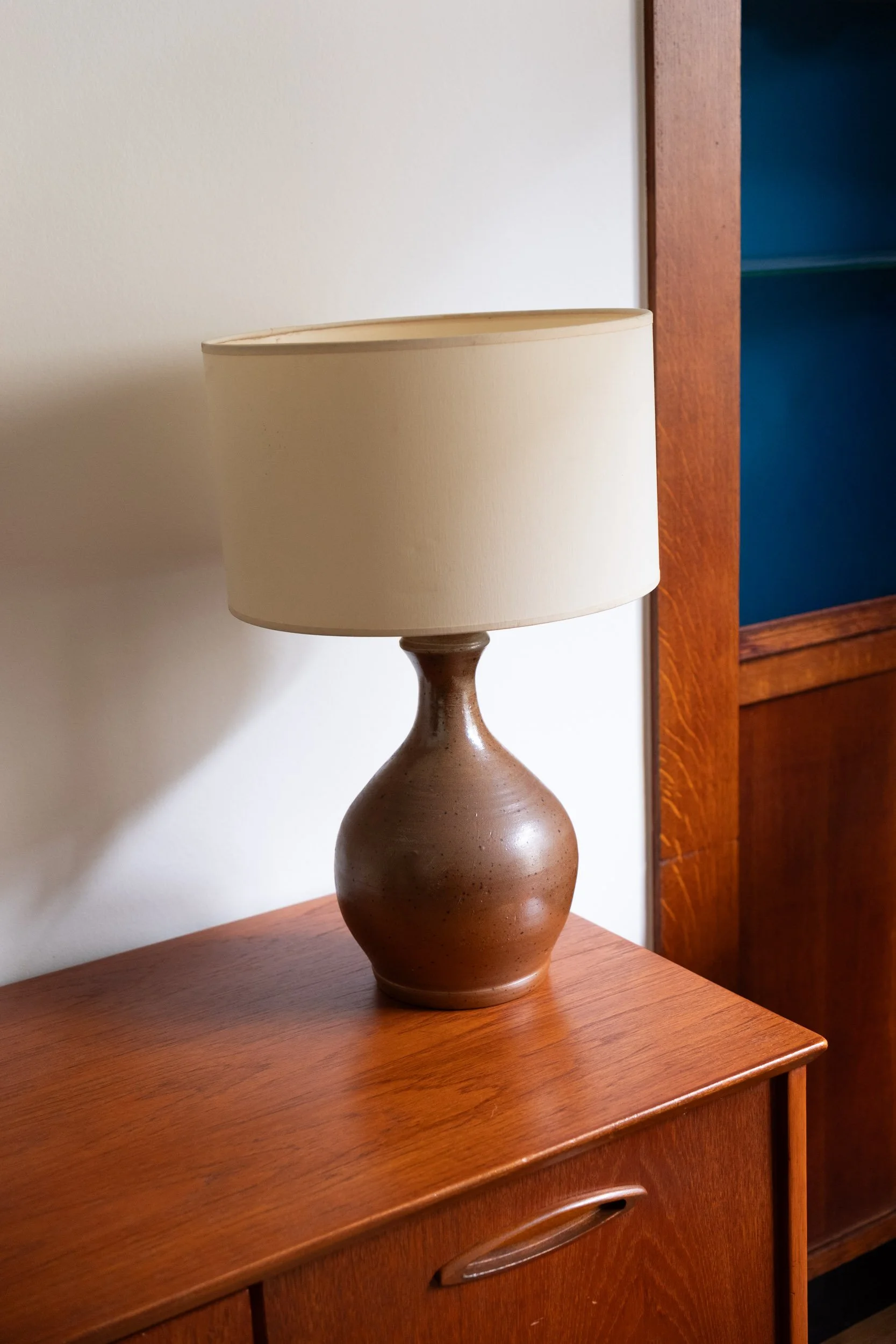 Lampe à poser pied en grès