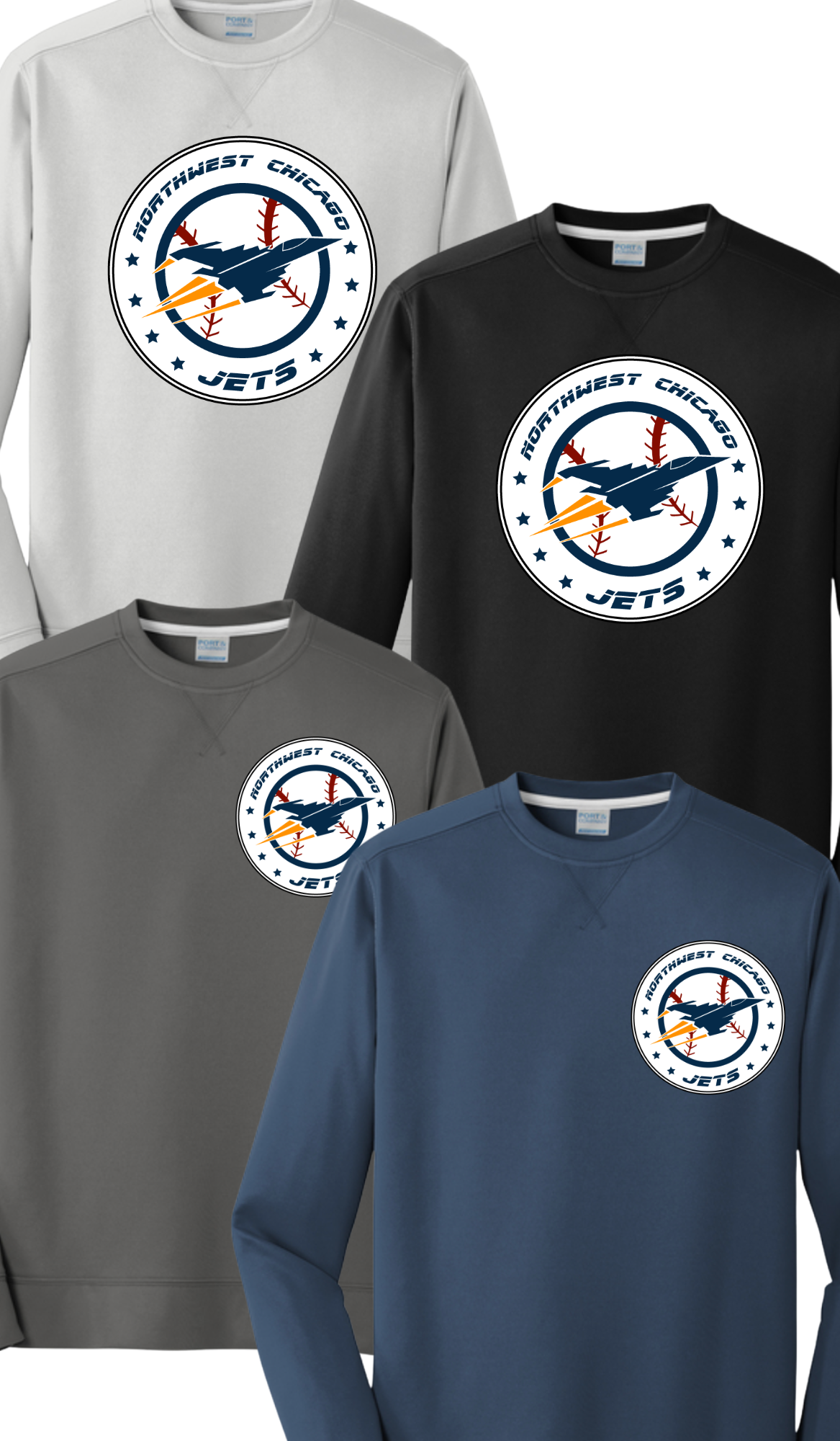 NWC Jets Performance Crewneck