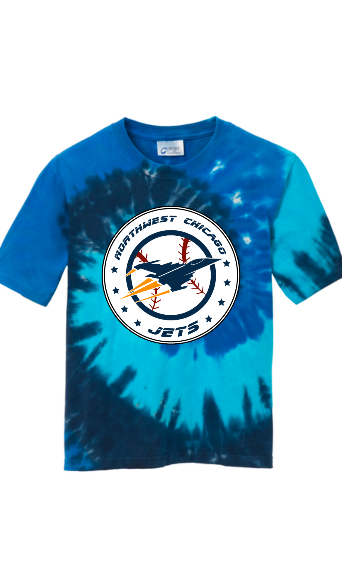 NWC Jets Ocean Tie-Dye