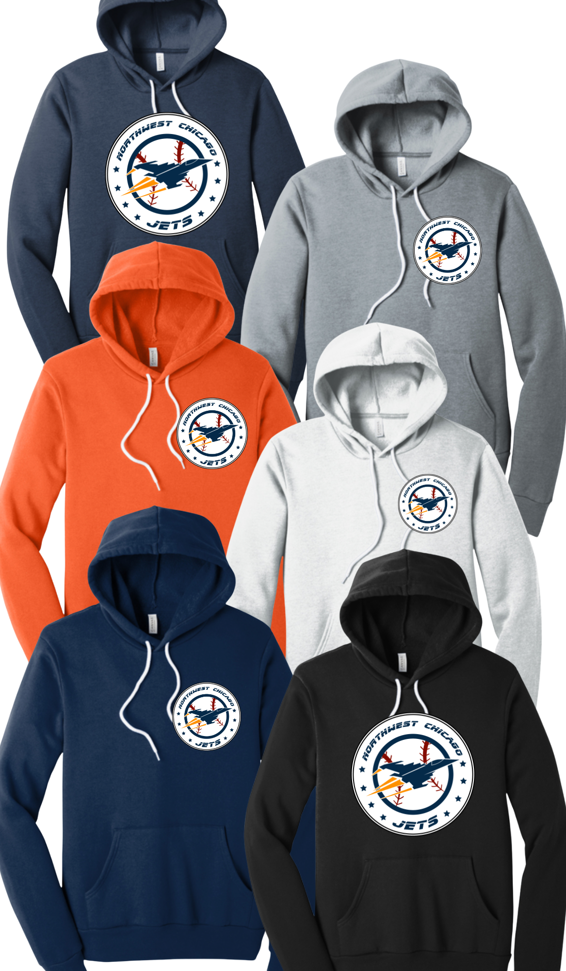 NWC Jets Bella Canvas Hoodie