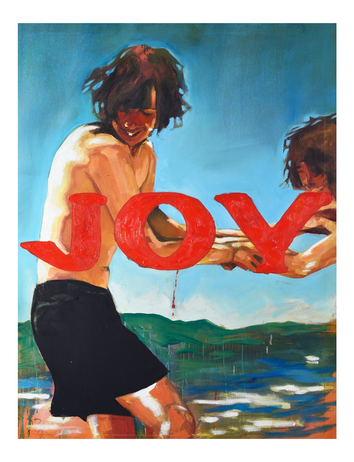 Lowena, 2025. 44"x60", oil on canvas.