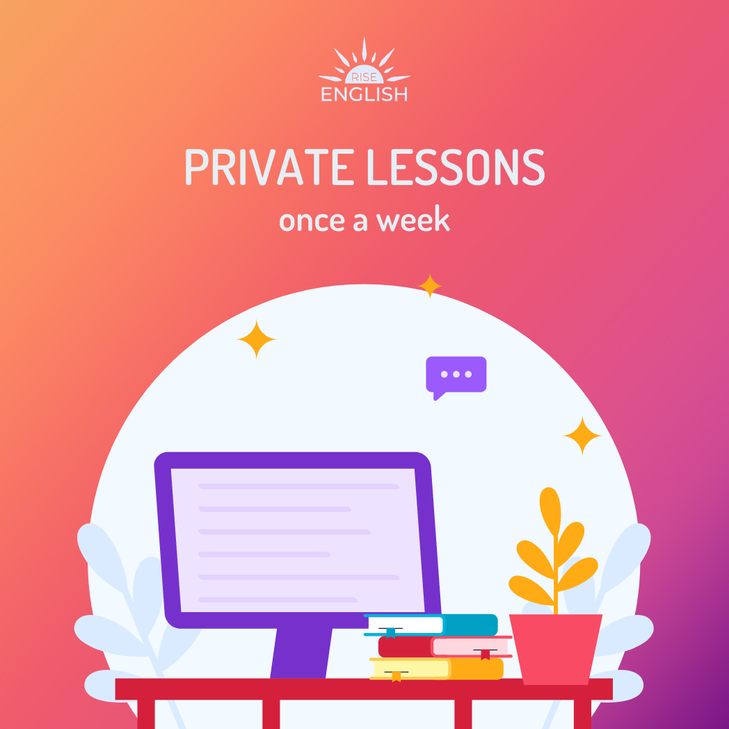 Take private English and Hungarian lessons once a week, tailored to your goals and learning pace.