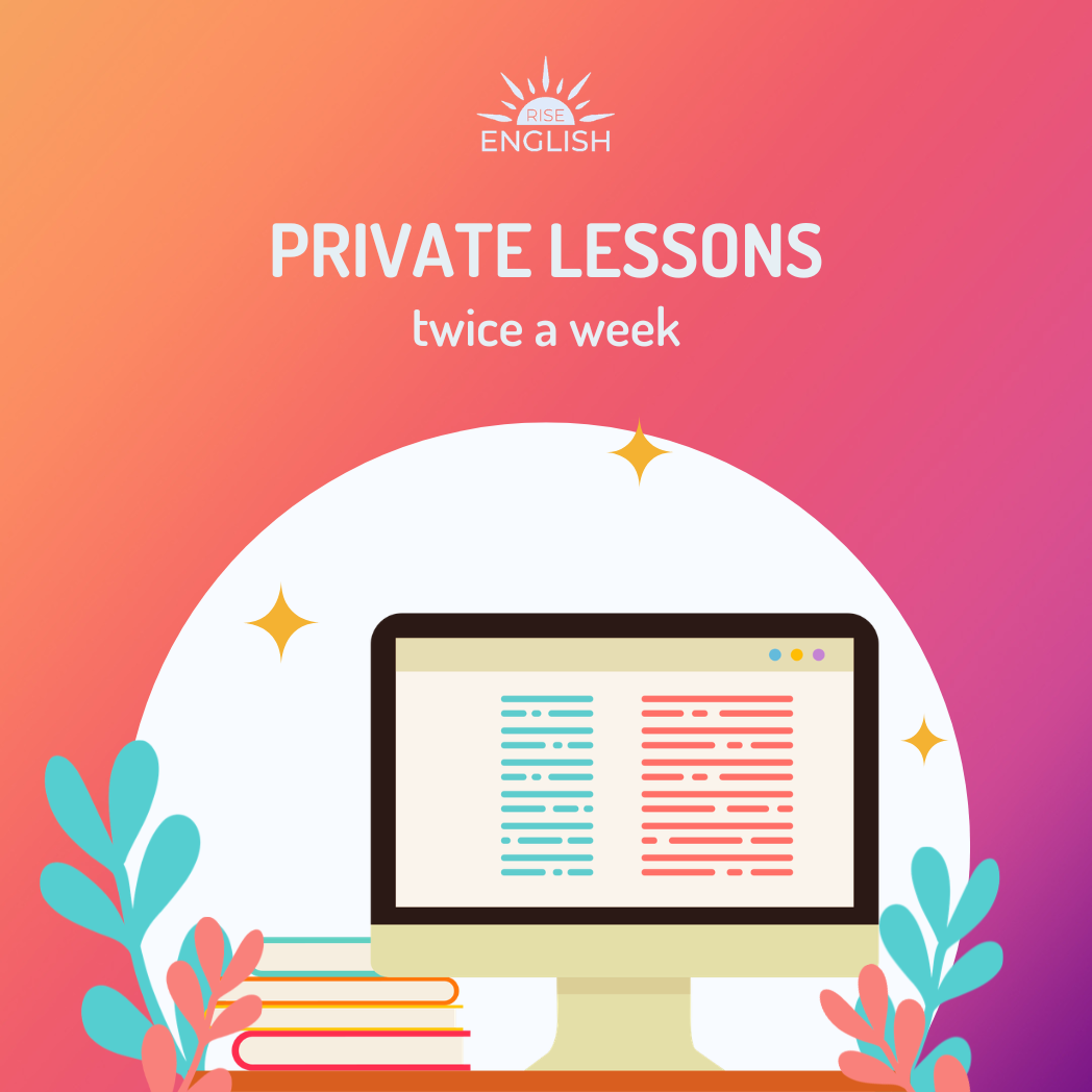 Take private English and Hungarian lessons twice a week, tailored to your goals and learning pace.