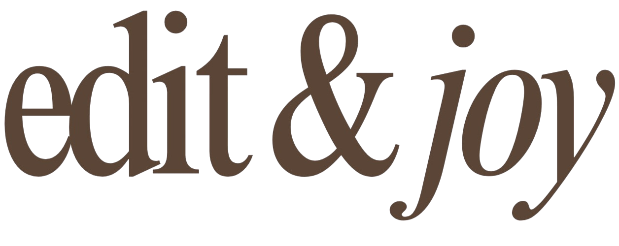 edit &amp; joy