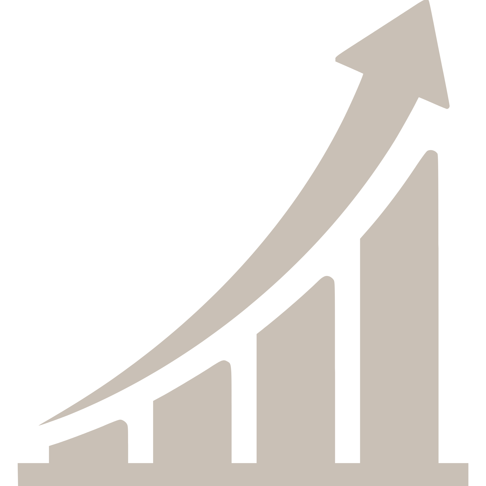 Black background with a large upward-pointing beige arrow and beige diagonal lines.