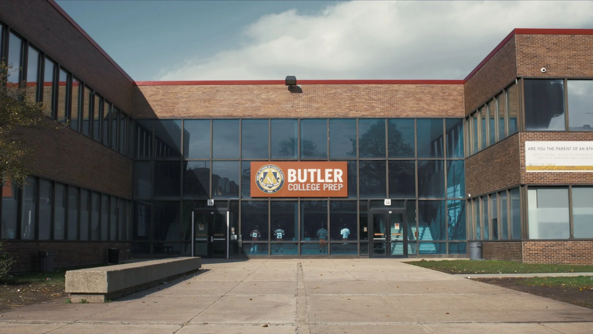 Front of Butler College Prep