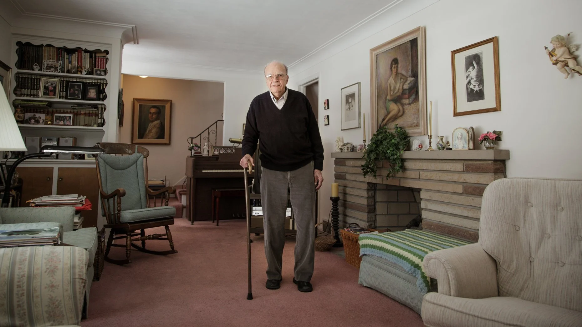 Hero portrait of Jose Citron in his living room