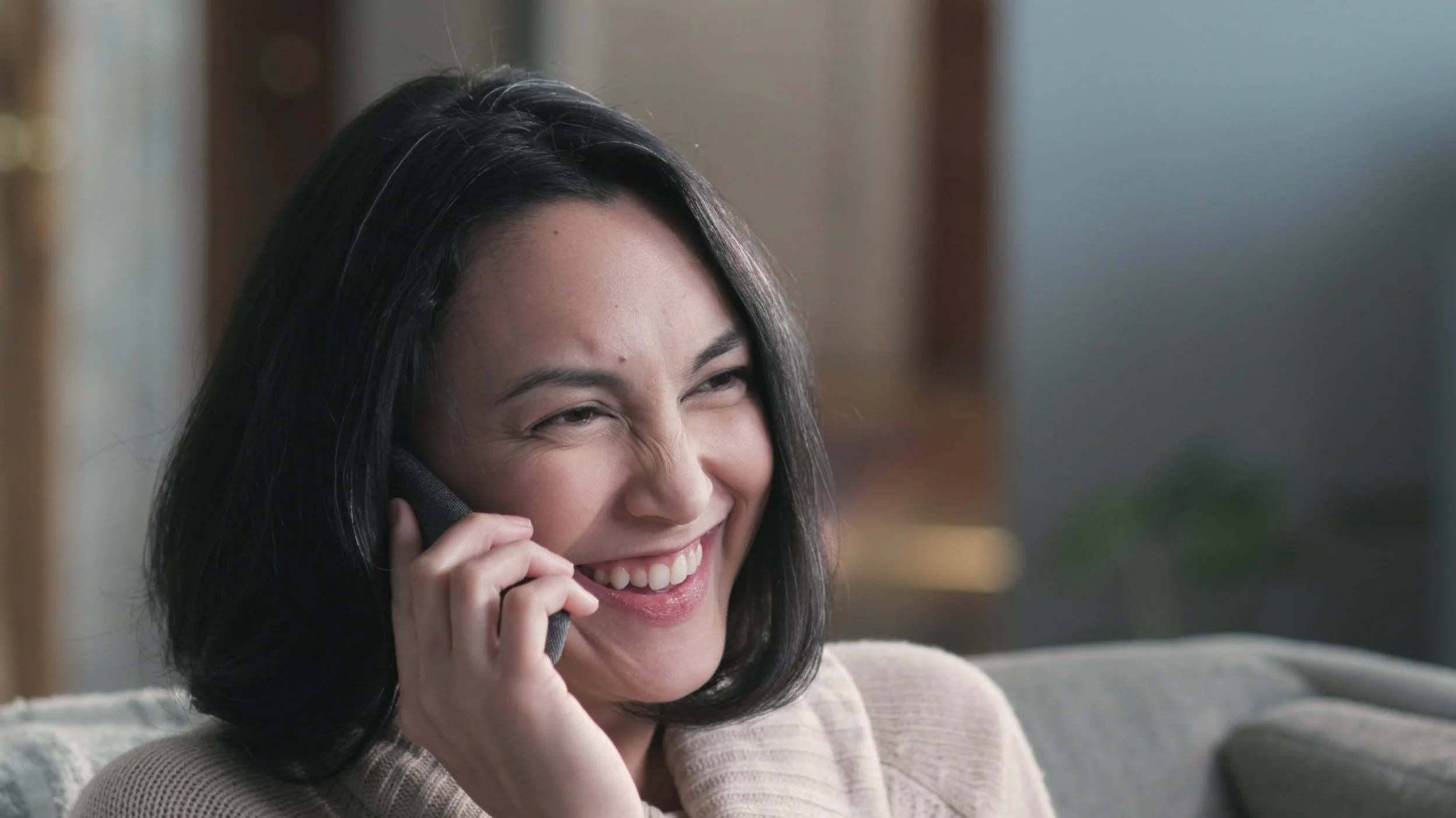 Female customer during Predictive Behavioral Routing production