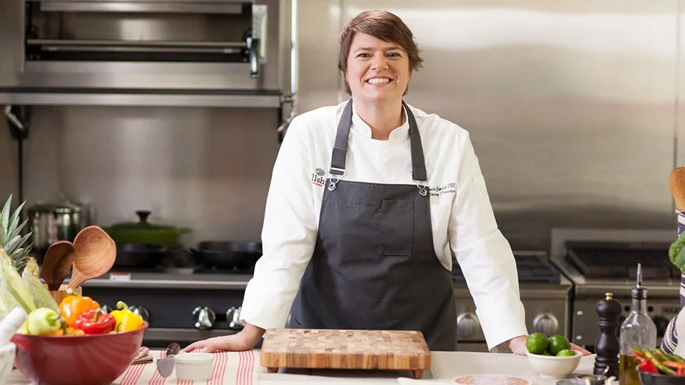 Hillshire Farm chef in a commercial kitchen