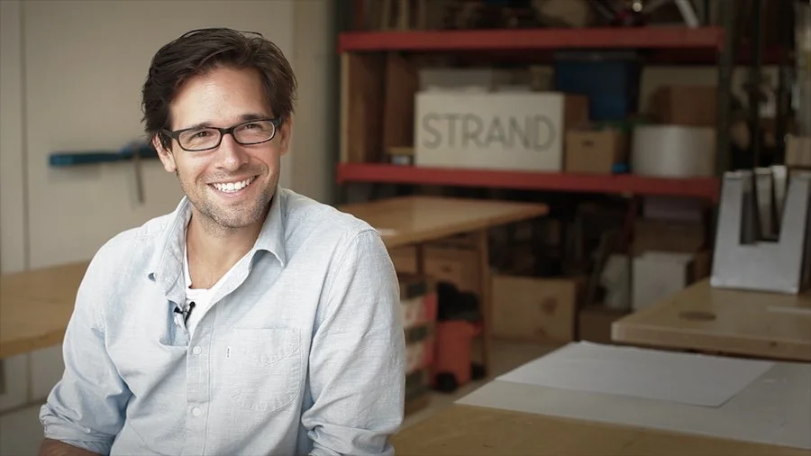 Interview shot of Ted Burdett