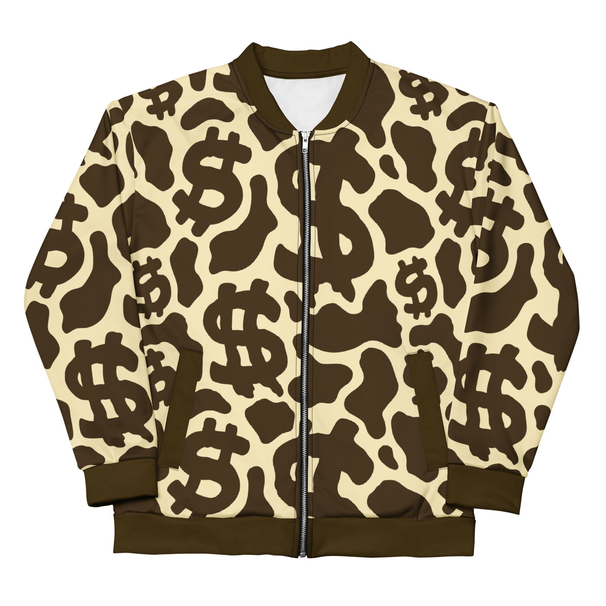 CA$H COW UNISEX BOMBER - FRENCH SILK PIE