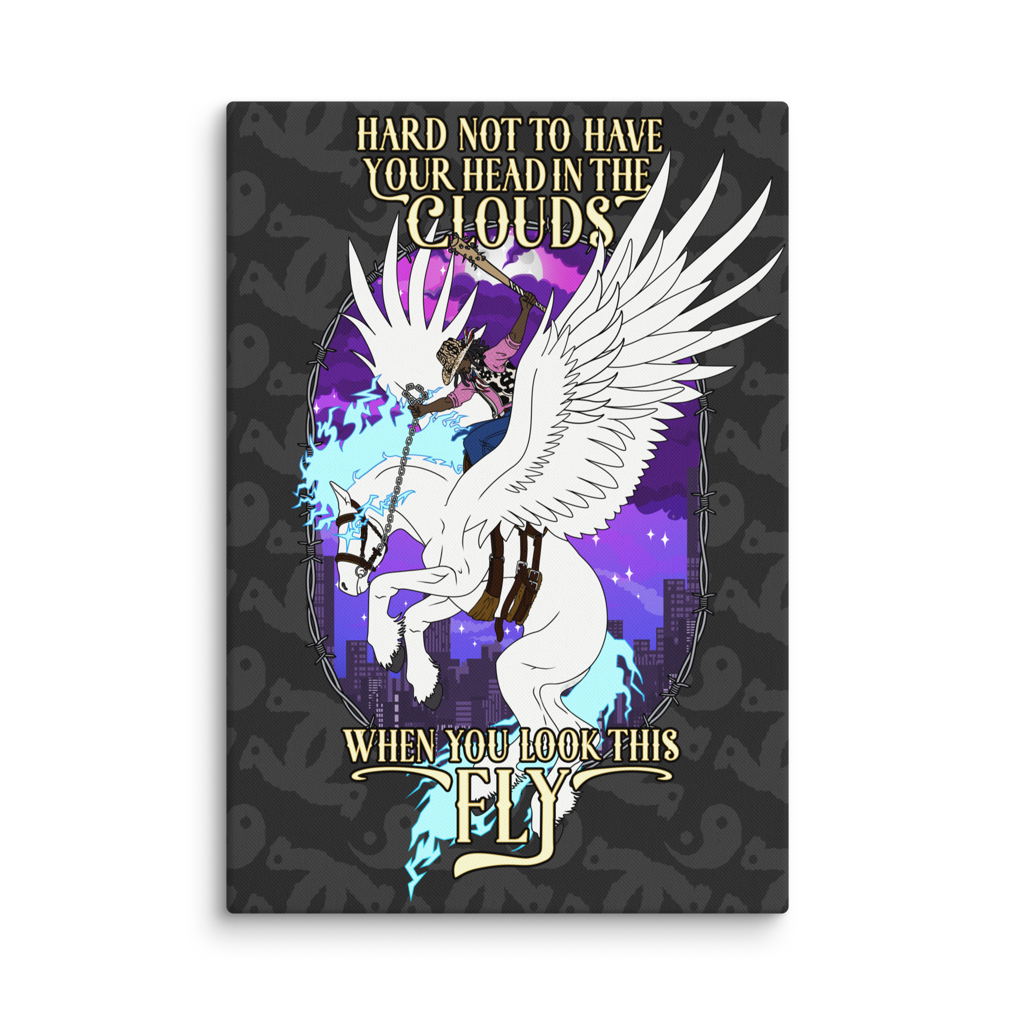 FLY HORSE-  Canvas Print