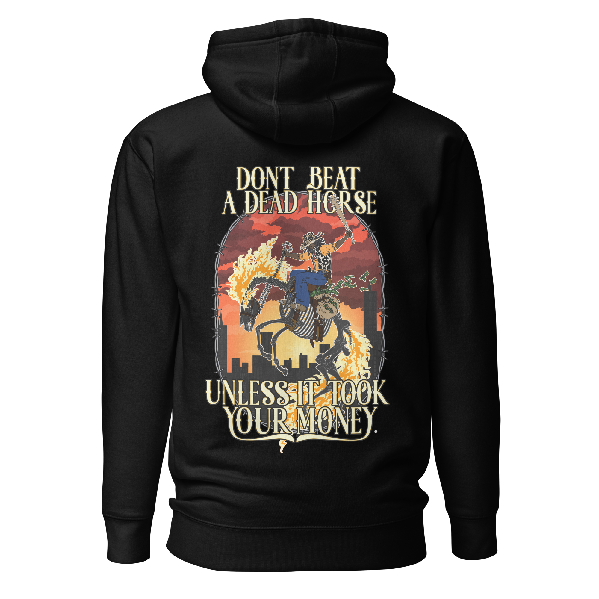 City Cowboy Unisex Hoodie - DEAD HORSE