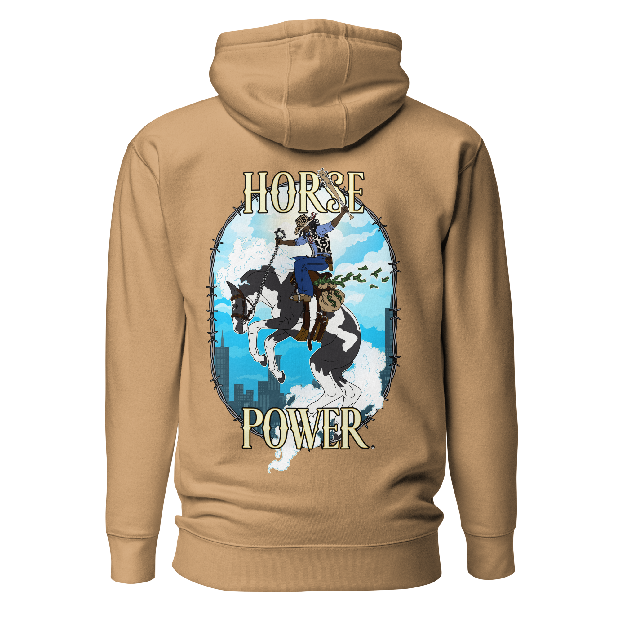 City Cowboy Unisex Hoodie - HORSE POWER