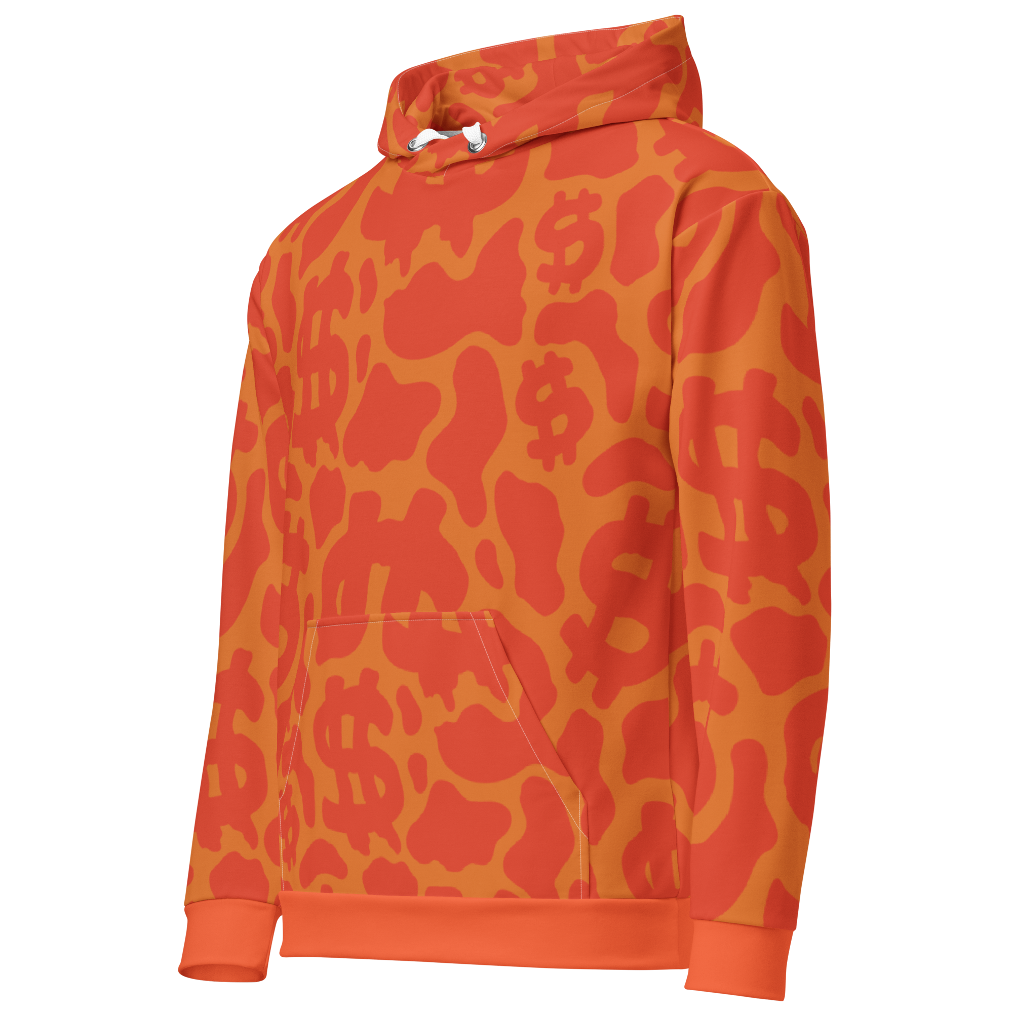 CA$H COW HOODIE - ORANGE CREAM
