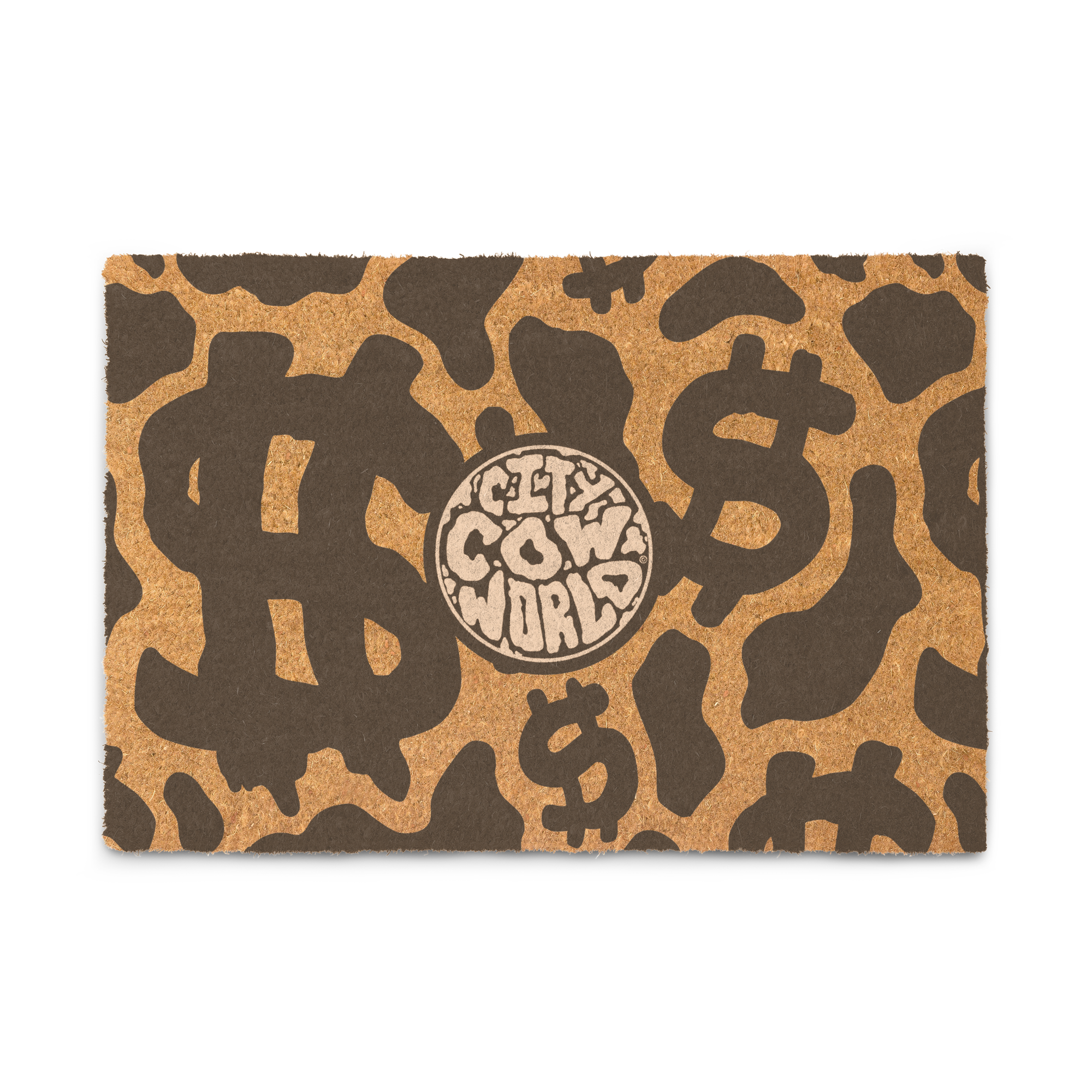 CITY COW WORLD DOORMAT