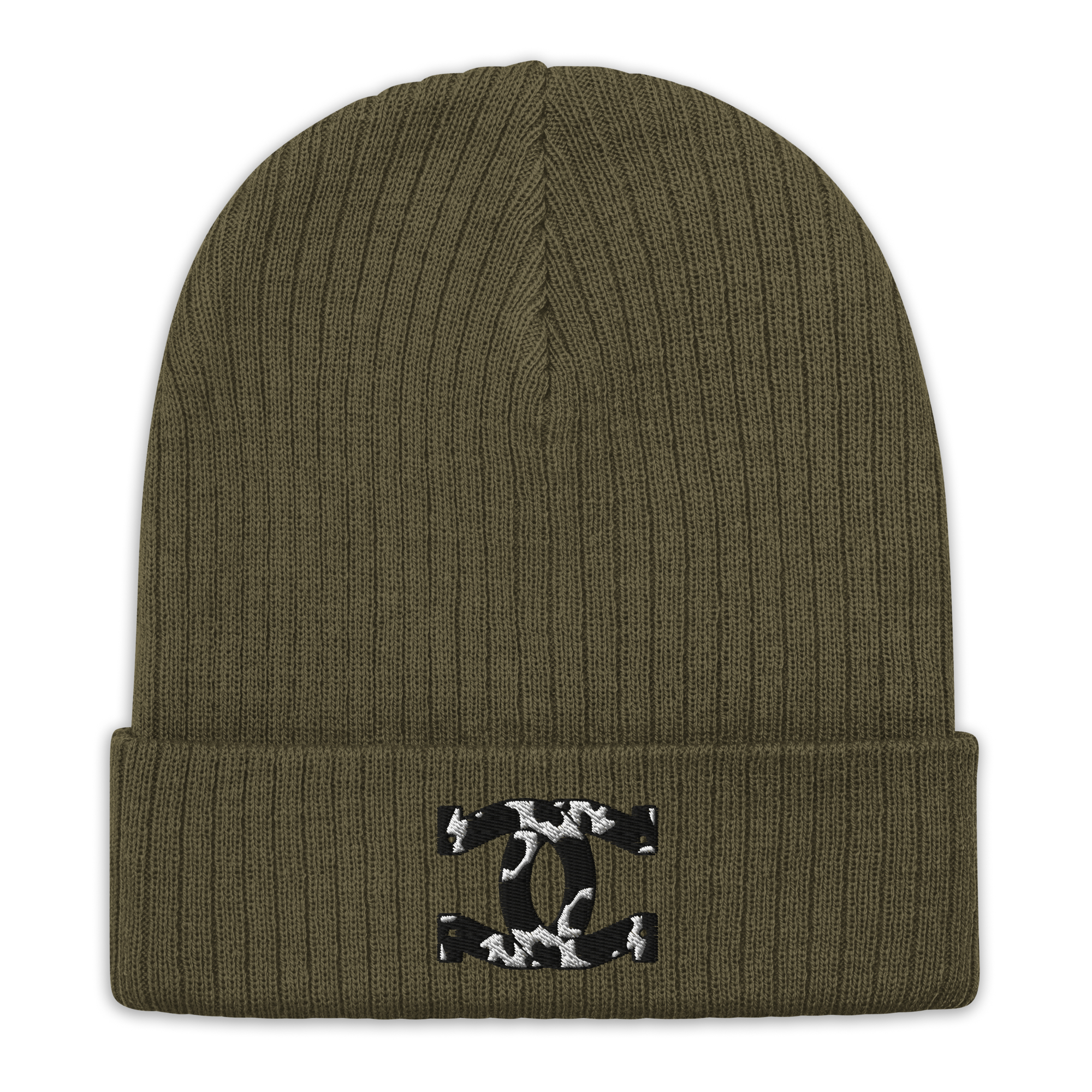 ribbed-knit-beanie-olive-front-69fe9cfcef66f.png