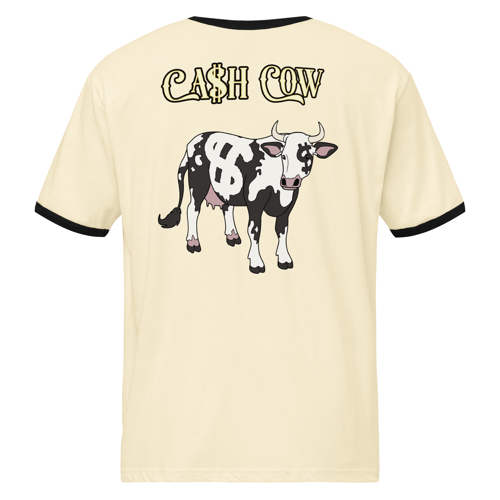 CA$H COW Ringer tee