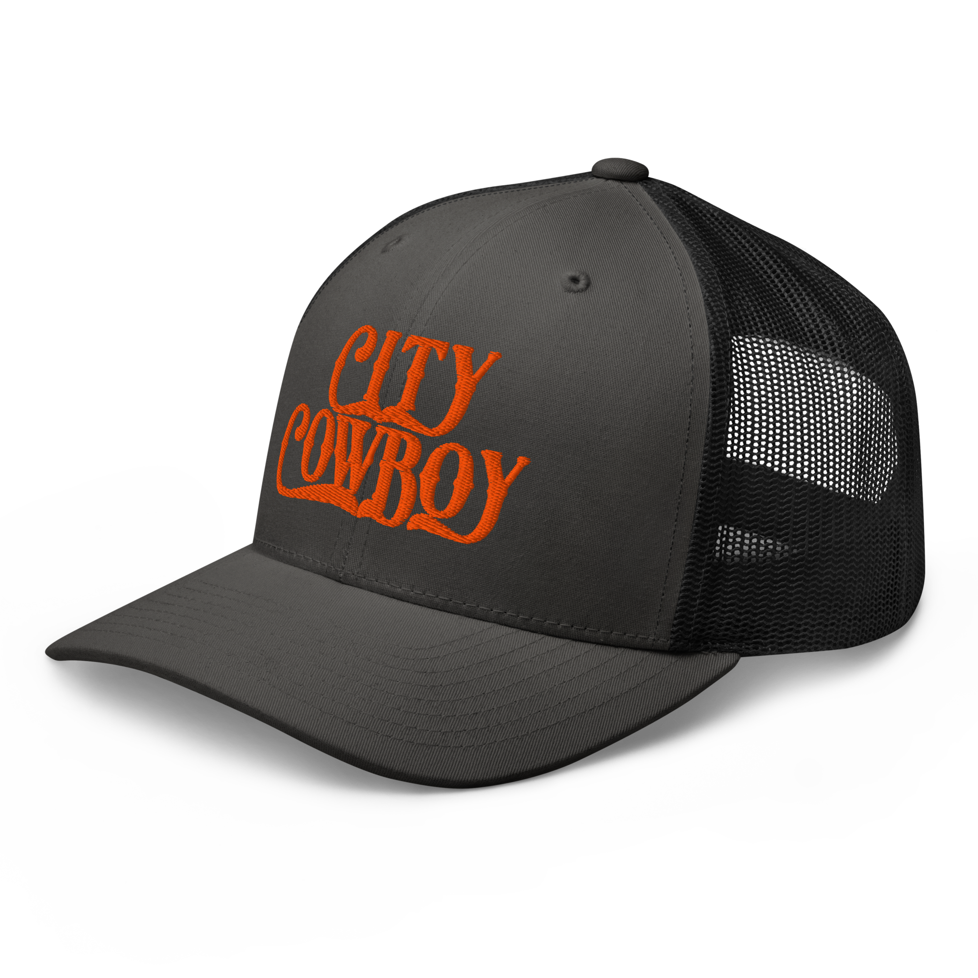 retro-trucker-hat-charcoal-black-left-front-6a13d19c17f0b.png