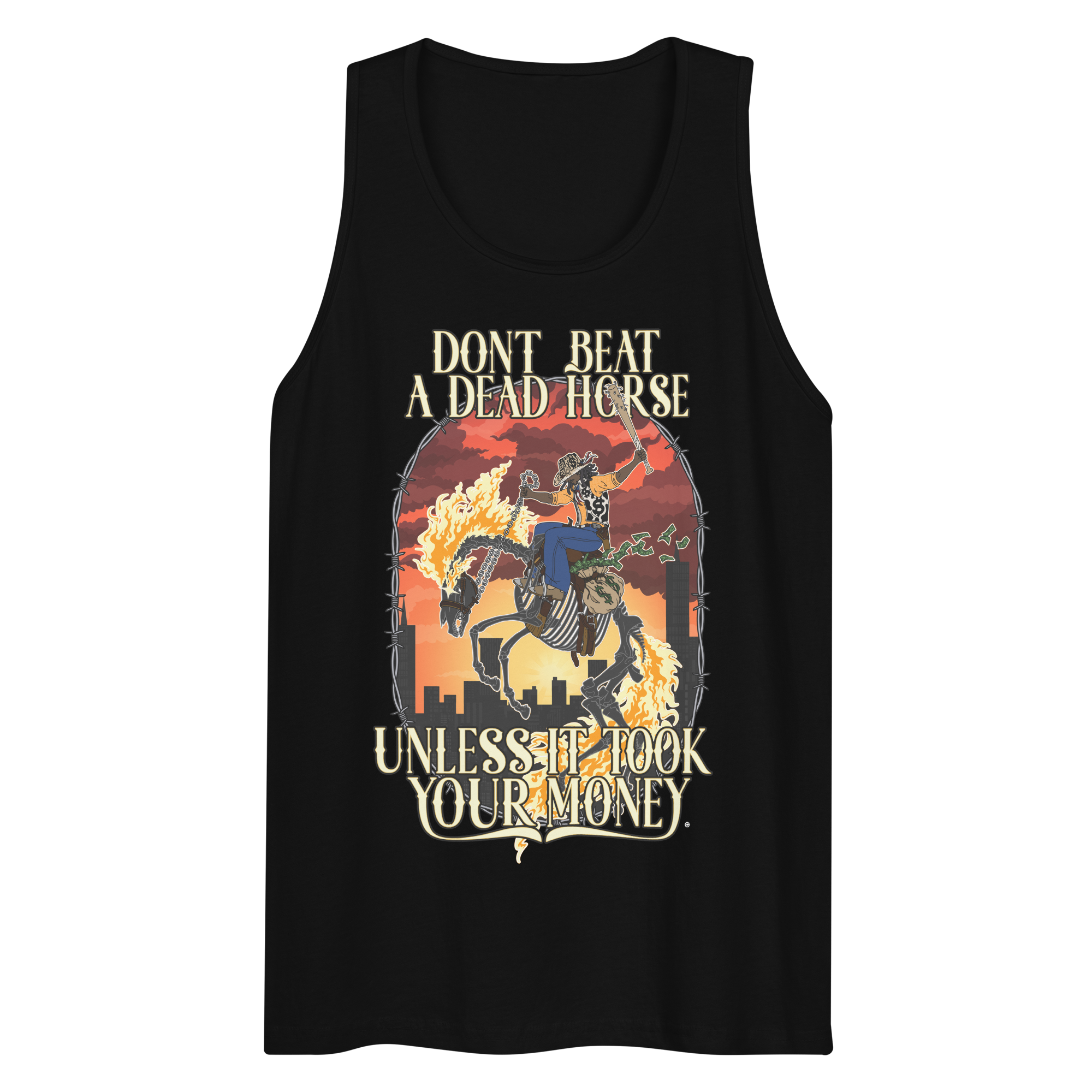 City Cowboy tank top - DEAD HORSE