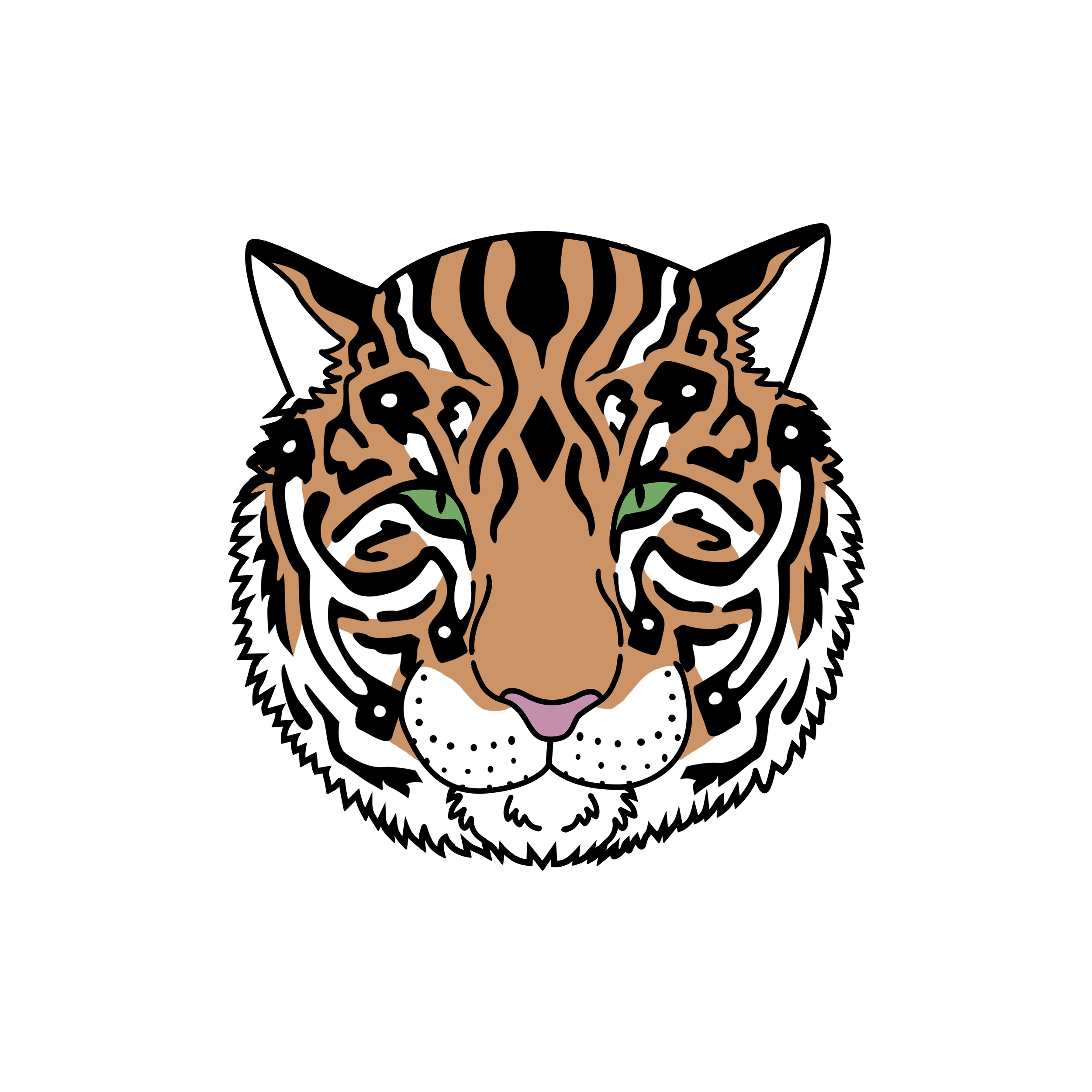 TOKEN TIGER HEAD