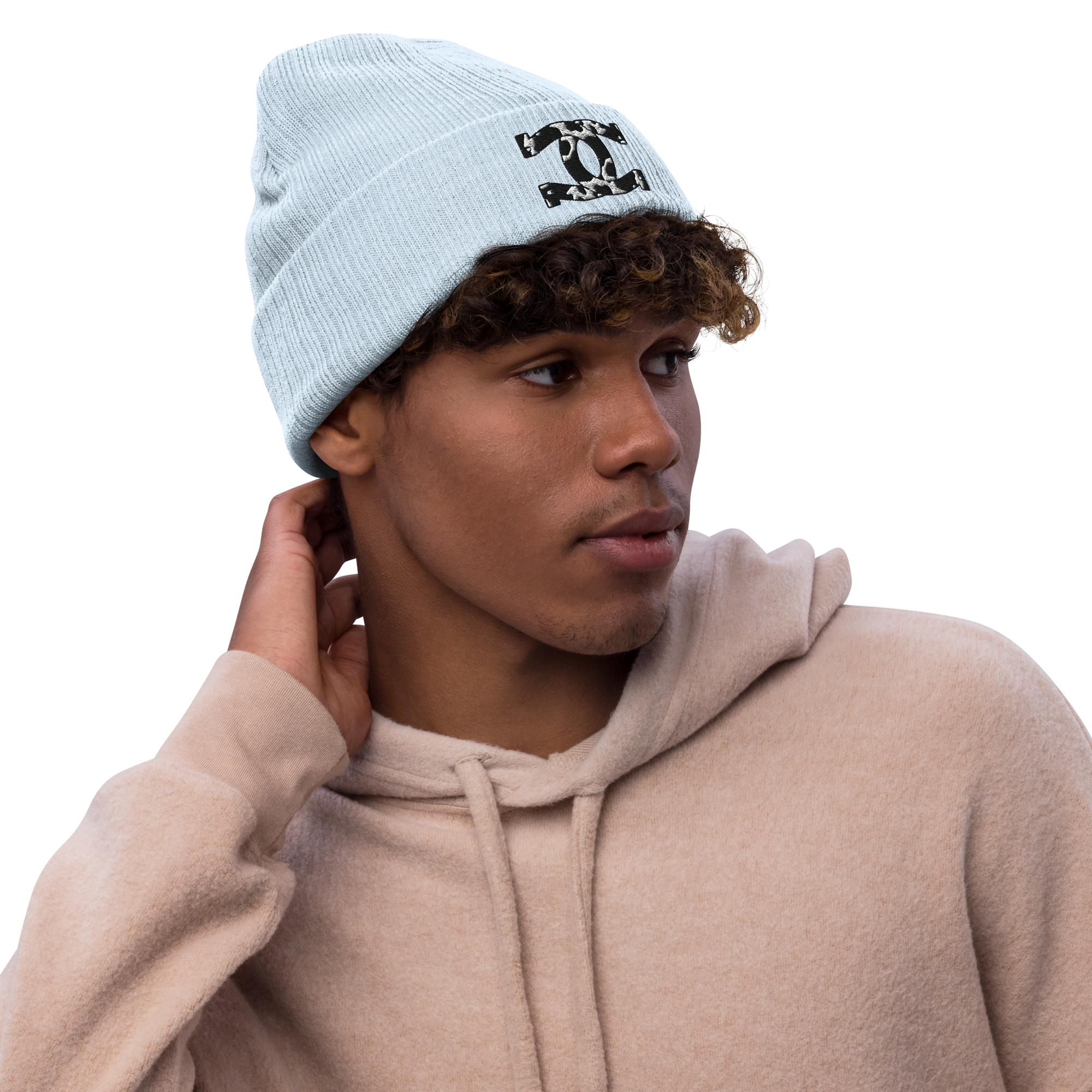 CITY COW LOGO - Ribbed knit beanie
