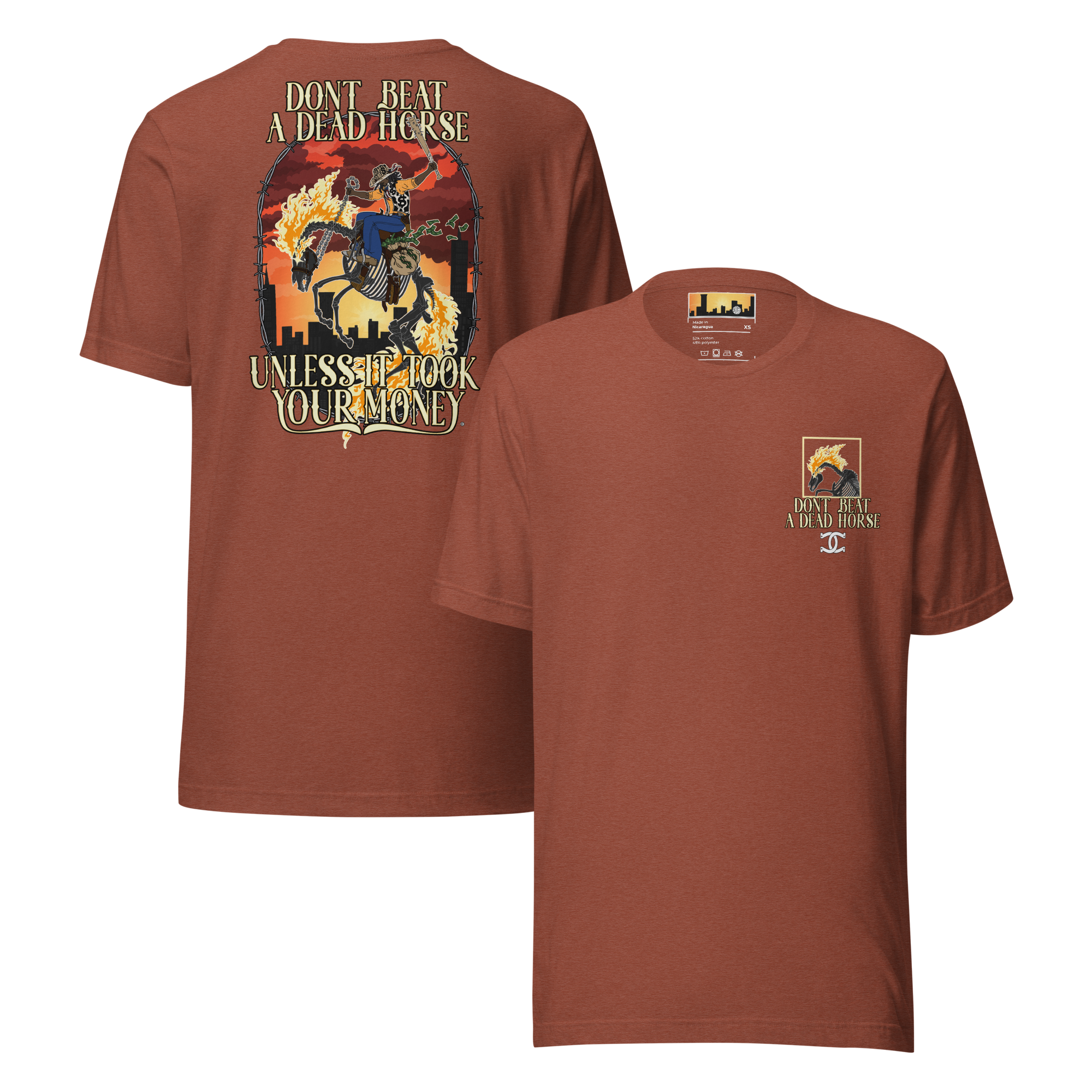 unisex-staple-t-shirt-heather-clay-front-and-back-69feba70d13fd.png