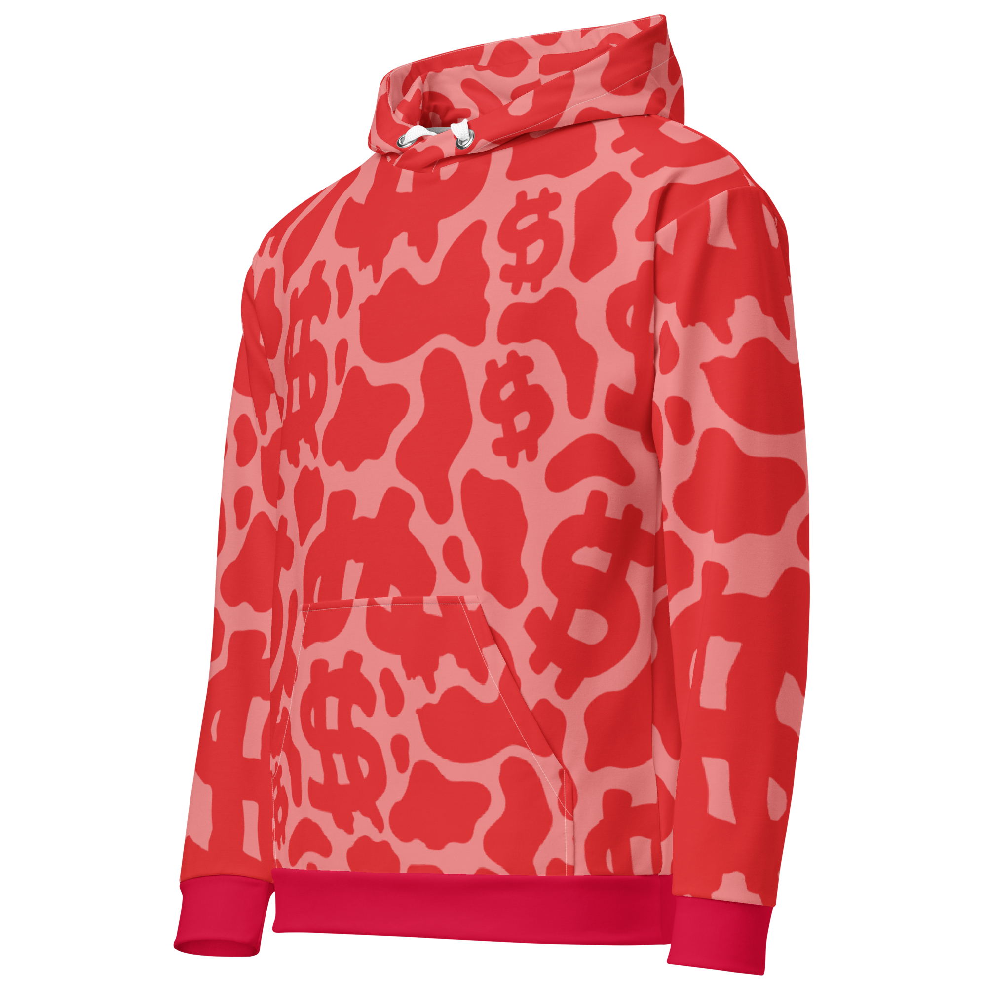 CA$H COW HOODIE - CHERRY CREAM