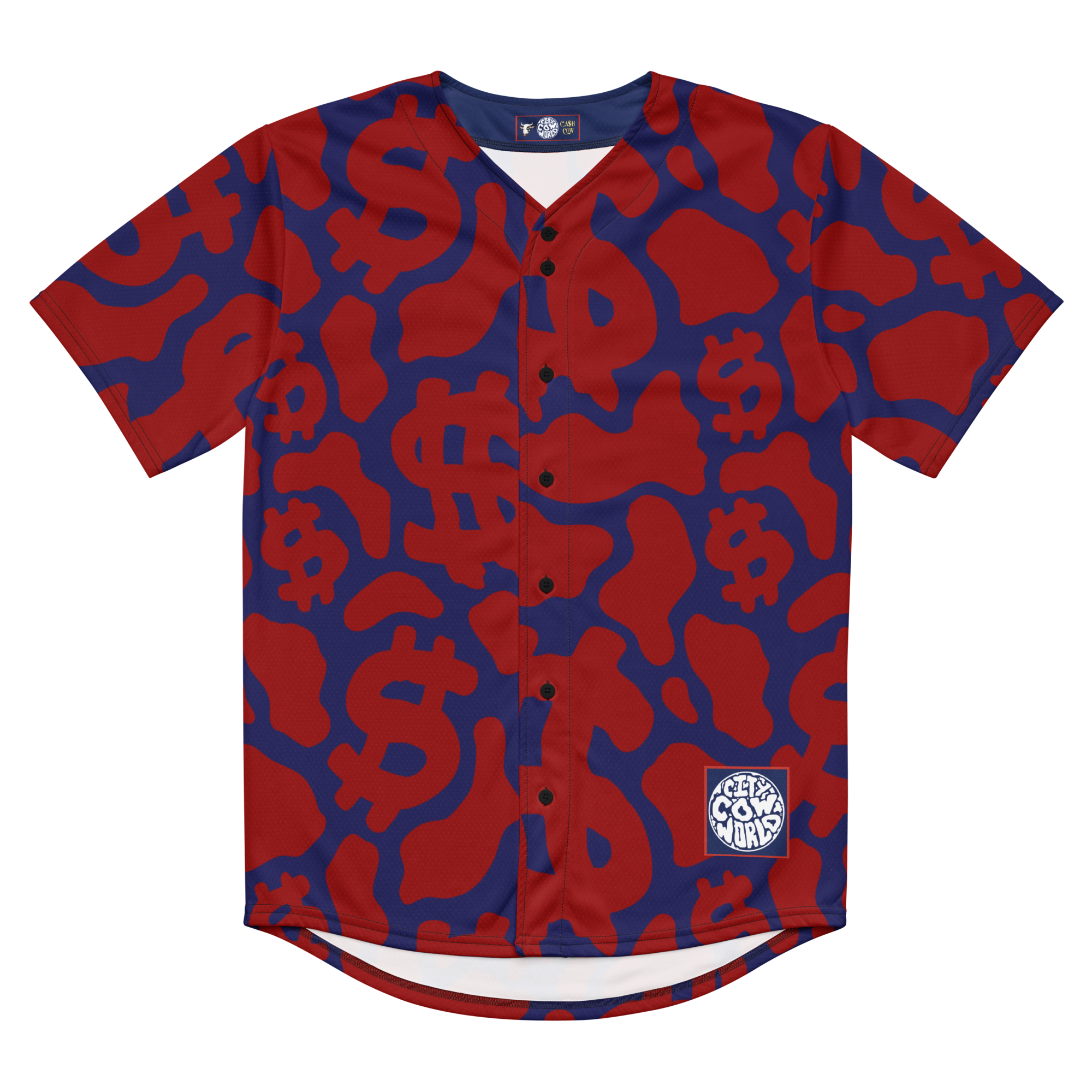 CA$H COW BASEBALL JERSEY - TWIN COW