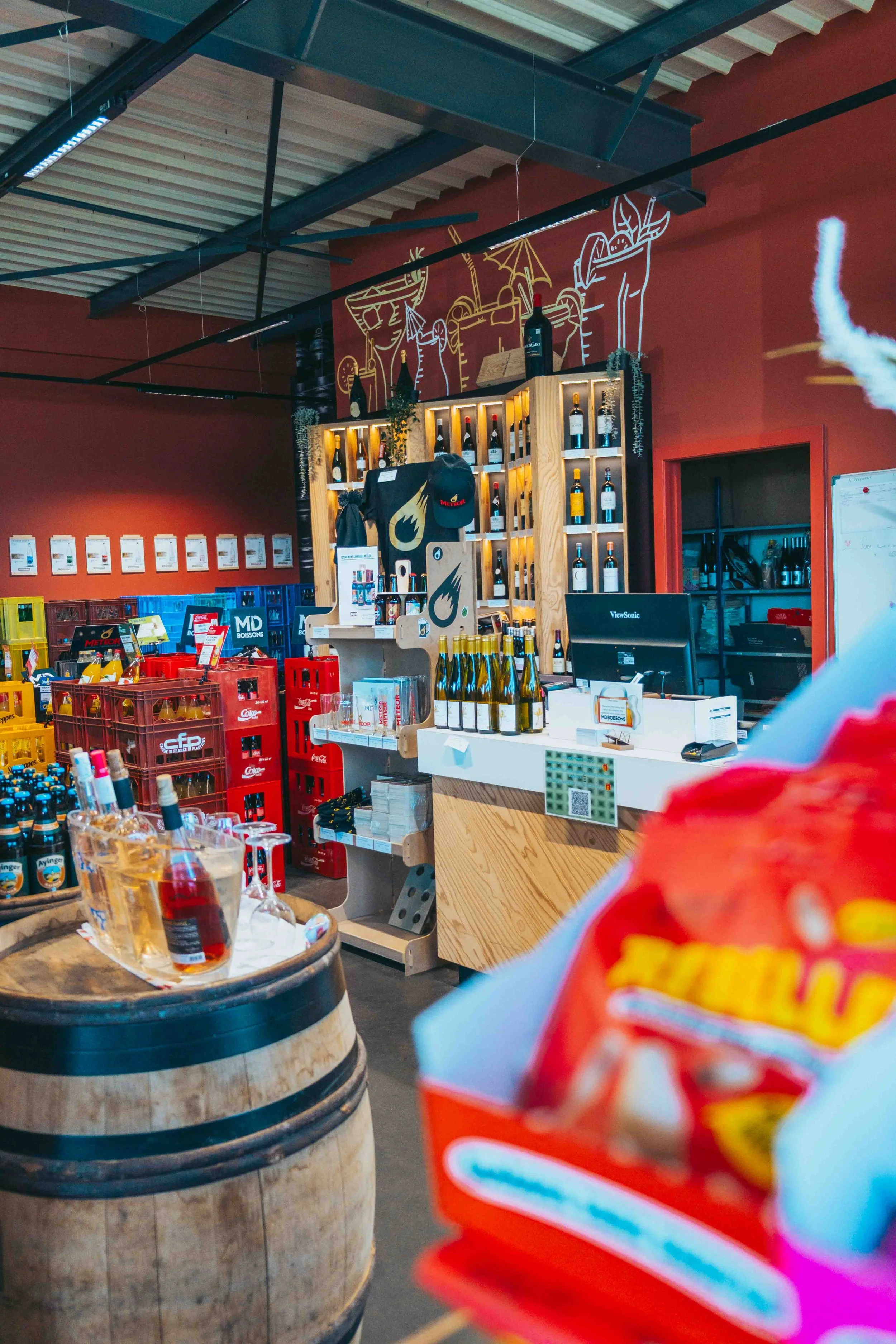 Vente de bonbons Rebelles et autres assortiment d'épicerie fine