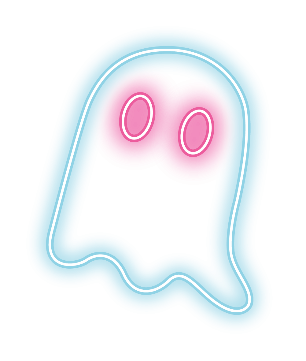 Neon-Schild in Form eines Chat-Icons mit lachenden pinken Lippen
