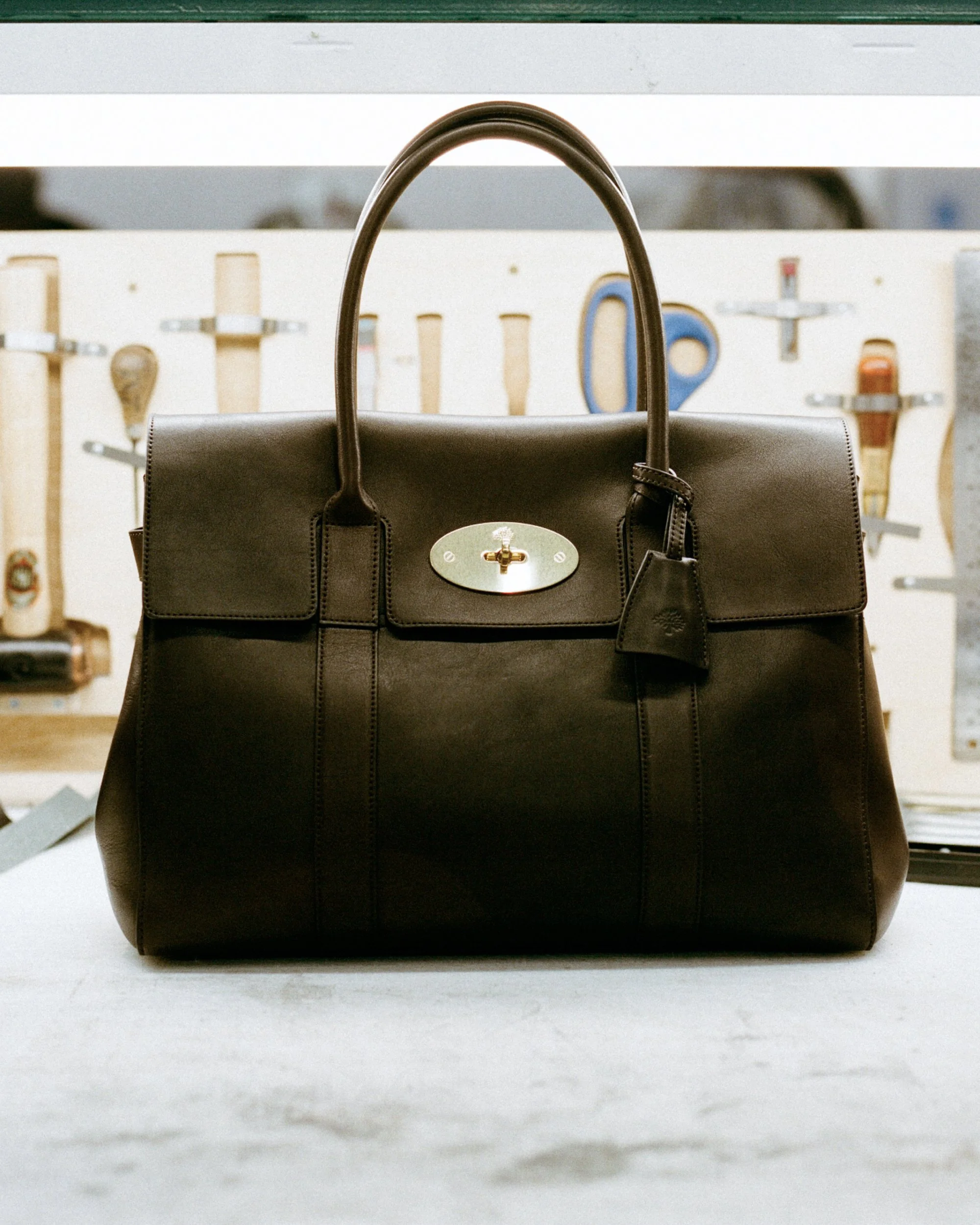 Mulberry made with British Pasture Leather