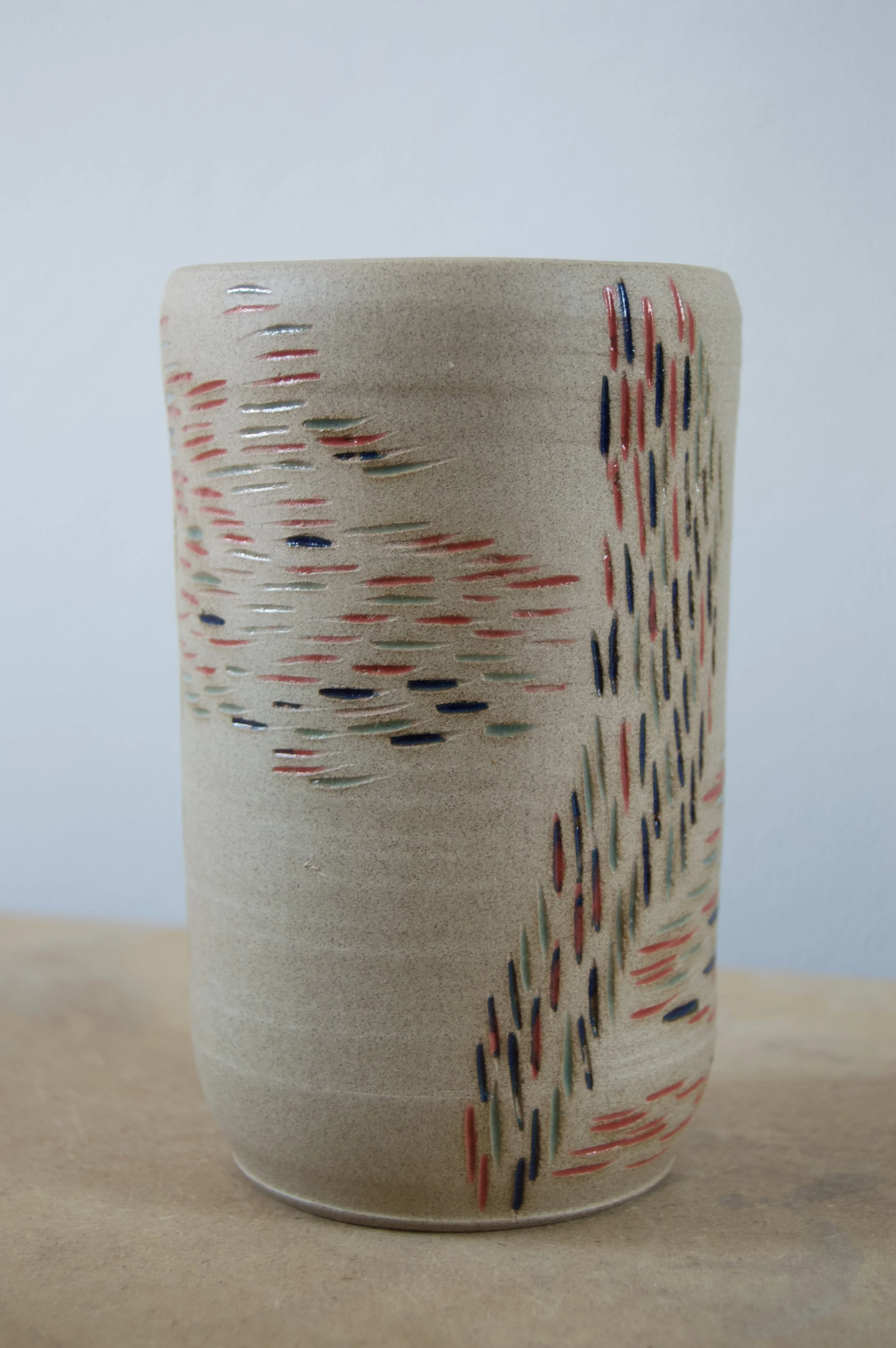 Stoneware vase