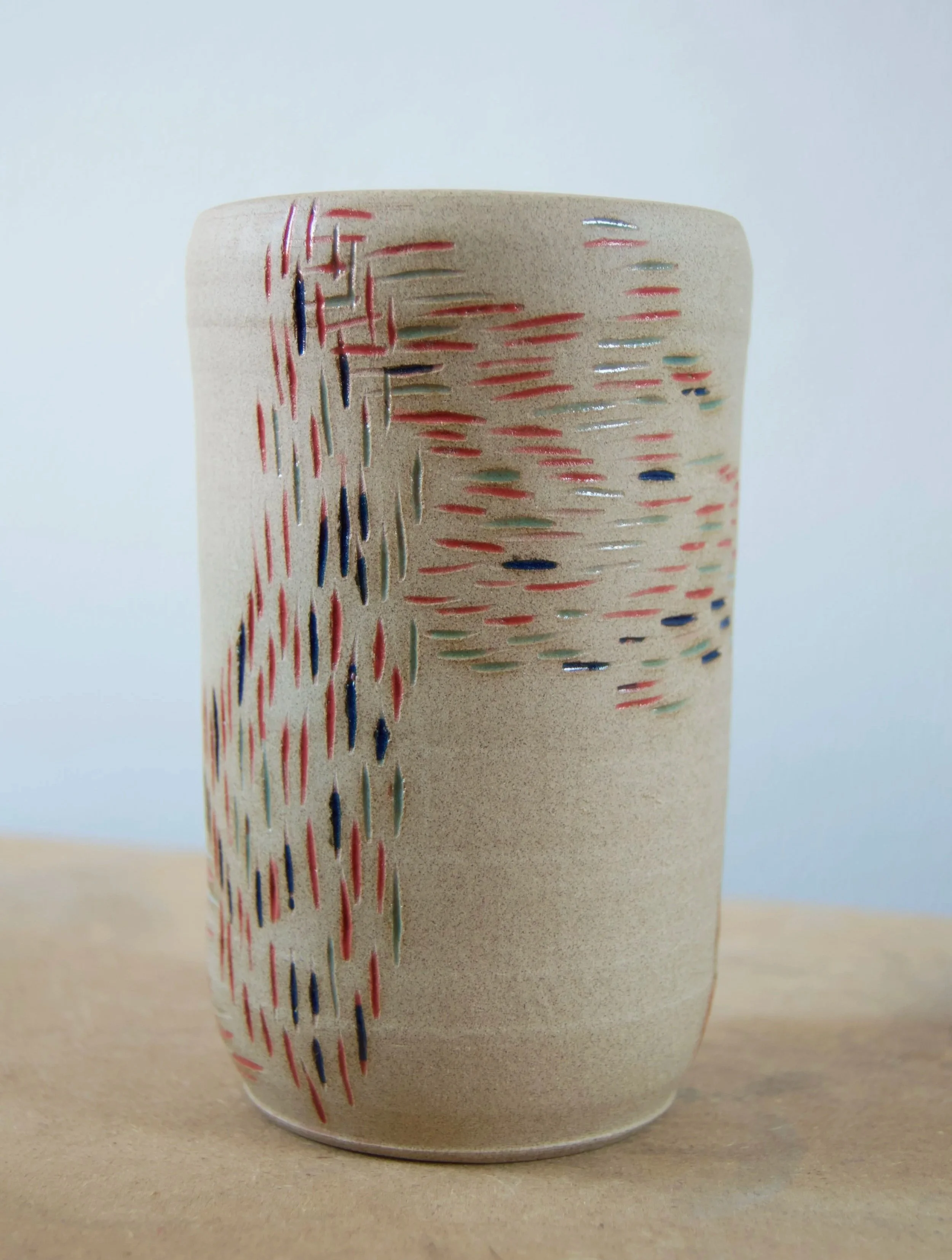 Stoneware vase
