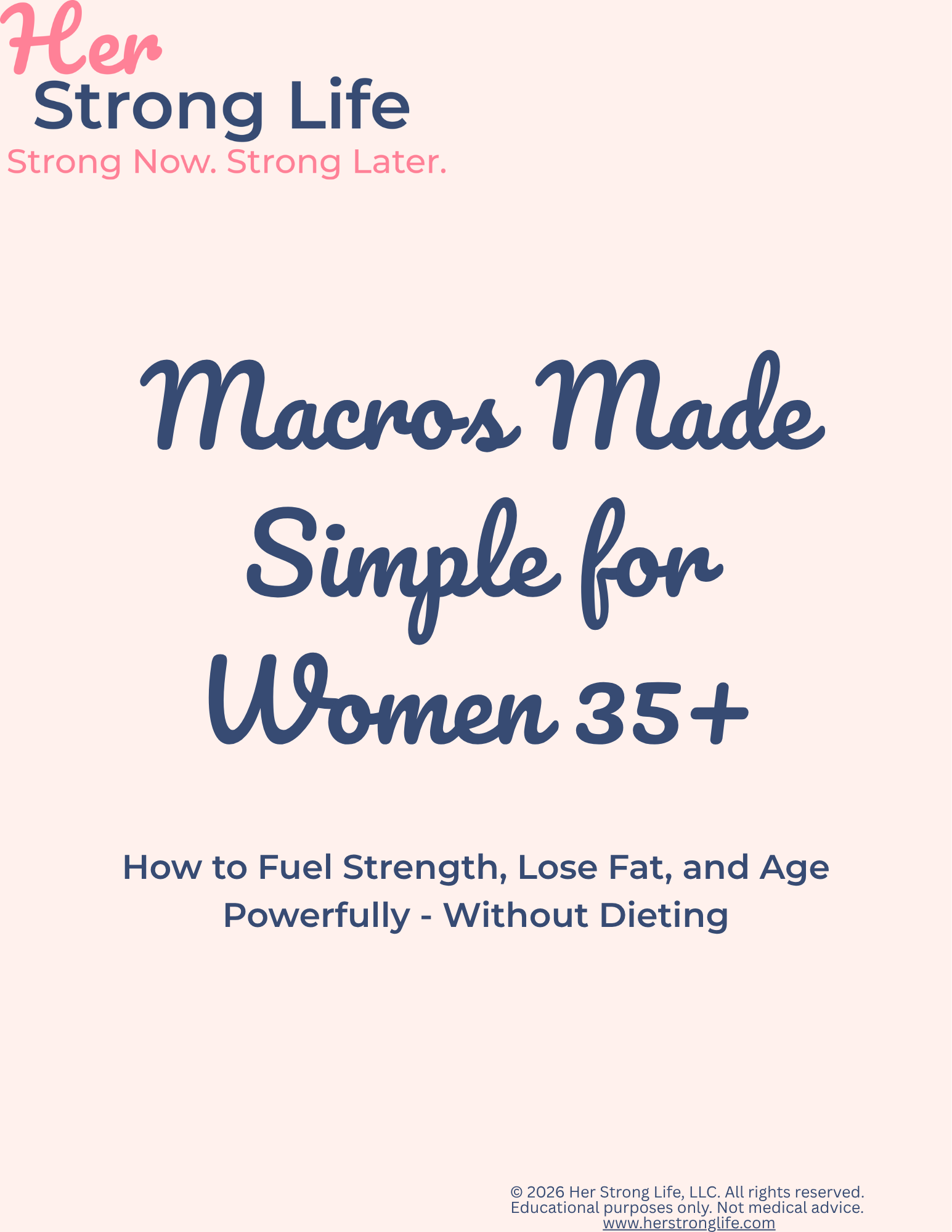 Macros Made Simple for Women 35+