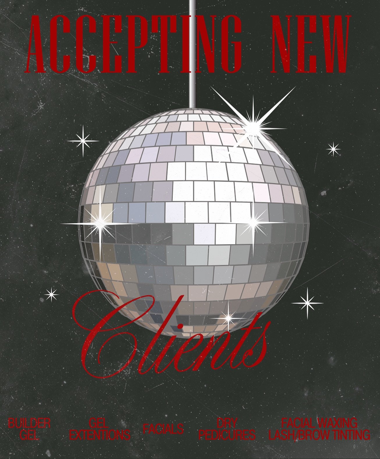 It&rsquo;s the new year and I am accepting new clients and have expanded my hours! 
Now available 7am&ndash;7pm, Monday&ndash;Thursday 
If you&rsquo;ve been a client of mine before and it&rsquo;s been a while since I&rsquo;ve seen you, you are always