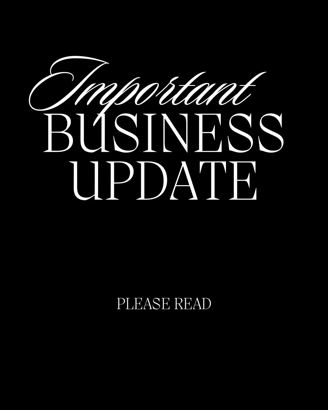 After receiving the most amazing news of becoming a mother, and with so many beautiful life changes happening, I&rsquo;ve made the difficult decision to temporarily close the doors on june 1st to Bright Eyed Studio.

Owning this business has always b