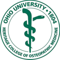 Logo of New York University College of Dentistry featuring a staff entwined with a caduceus symbol.