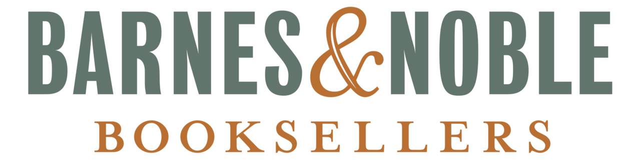 Barnes & Noble Booksellers logo with green and brown text.