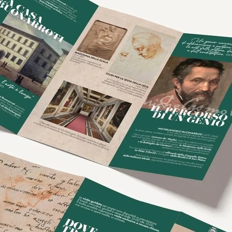 CASA BUONARROTI - EDITORIAL DESIGN