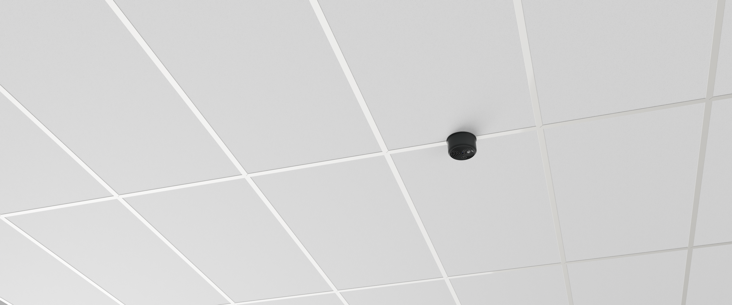 Vapedetector aan plafond