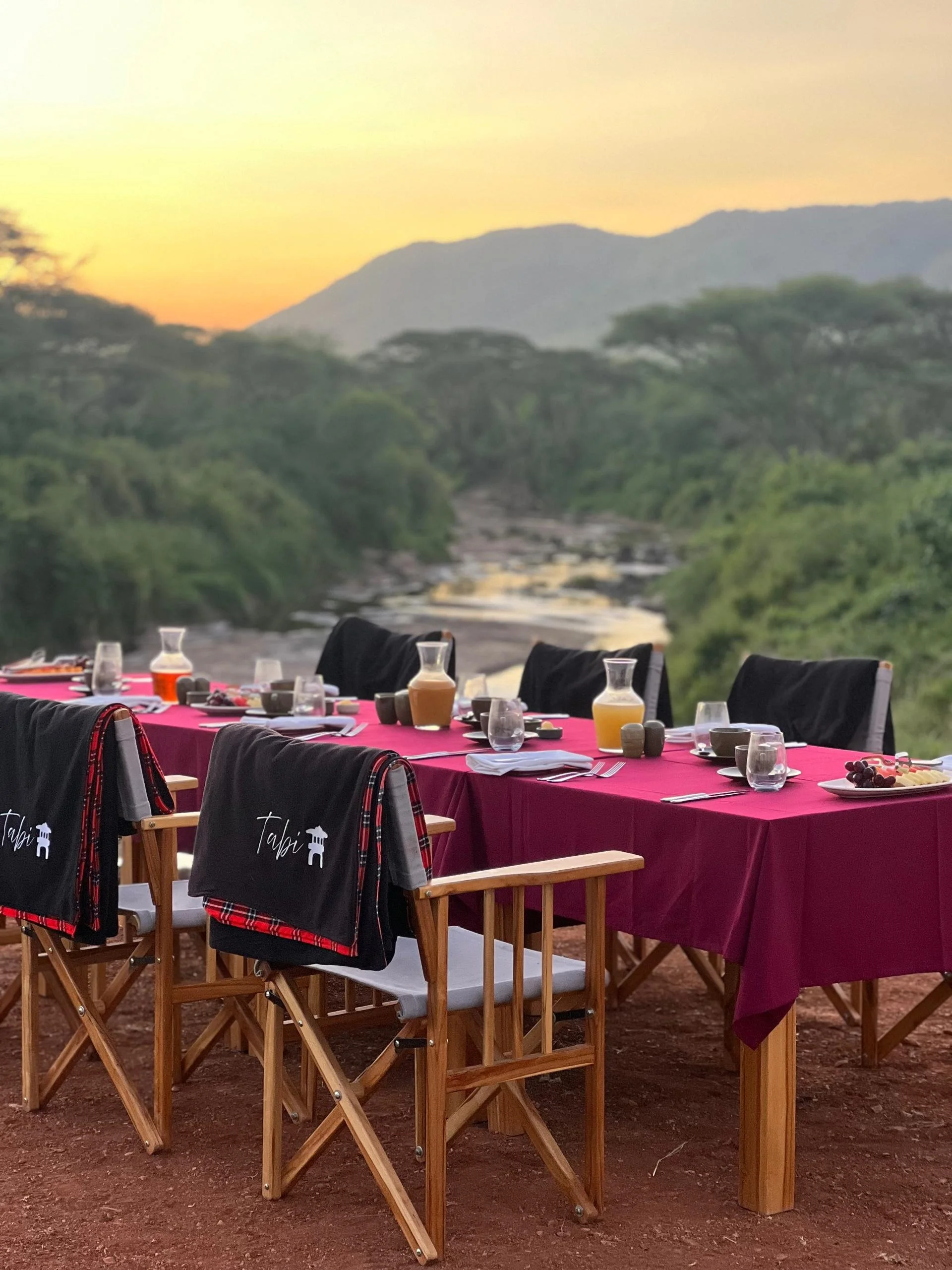 Bush Dinner & Bush Breakfast