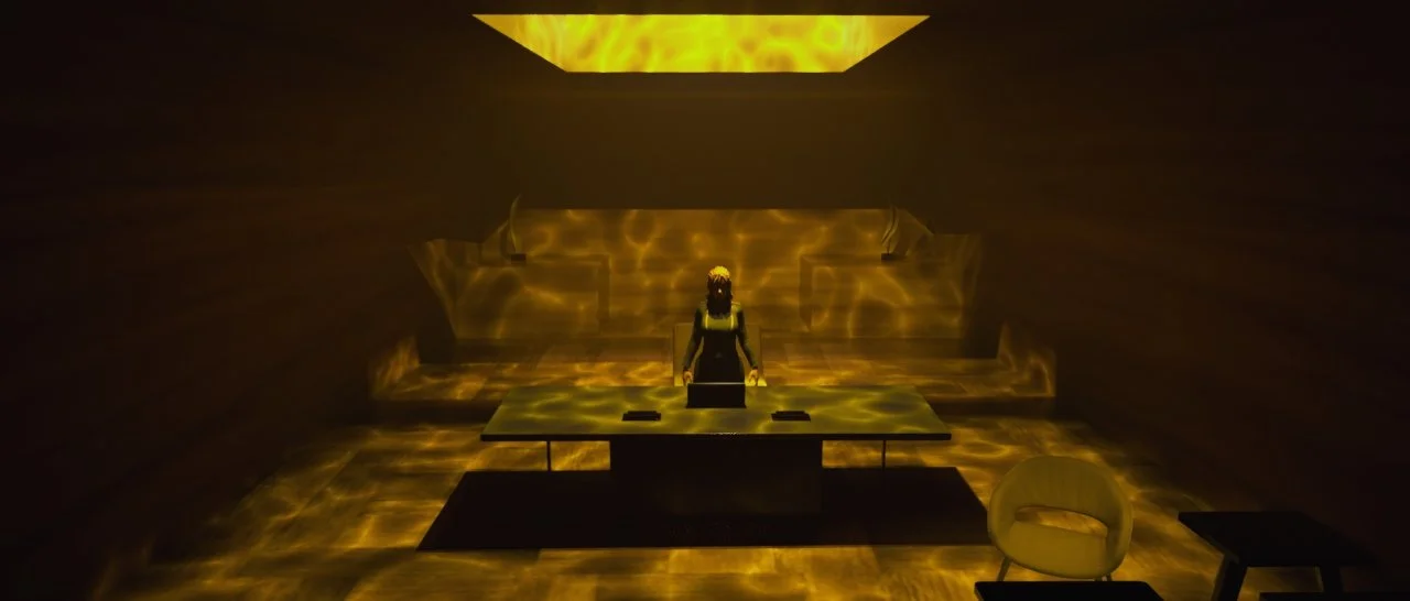 Maya blader runner scene recreation using pre-made and sculpted models to match mood and lighting