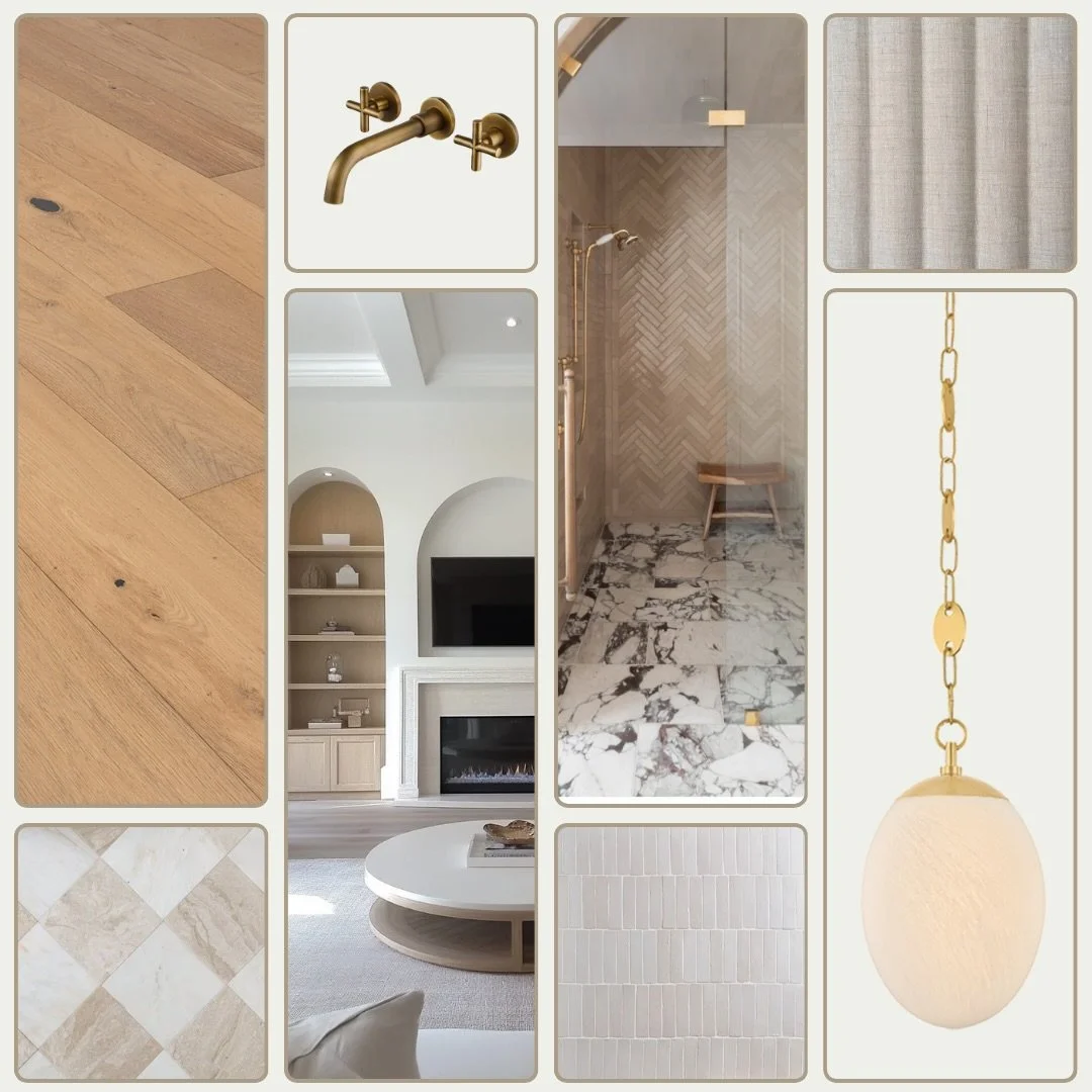 Every project starts with a direction.

For our Langham Residence, we began by defining the overall feeling of the home before selecting a single finish. The design direction helps guide every decision that follows, while the storyboard starts bringi