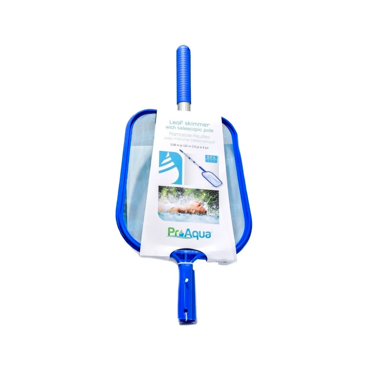 ProAqua Spa Leaf Skimmer with Telescoping Pole
