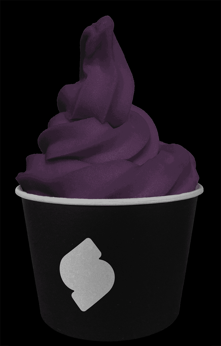 Cup of Blackberry Sorbetto