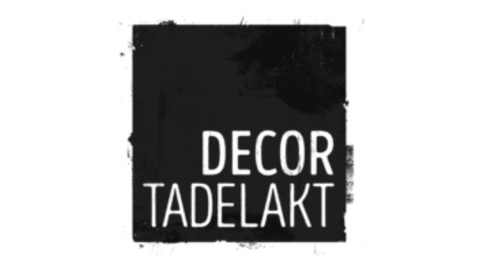 Black and white logo of tadelakt manufacturer Decor Tadelakt