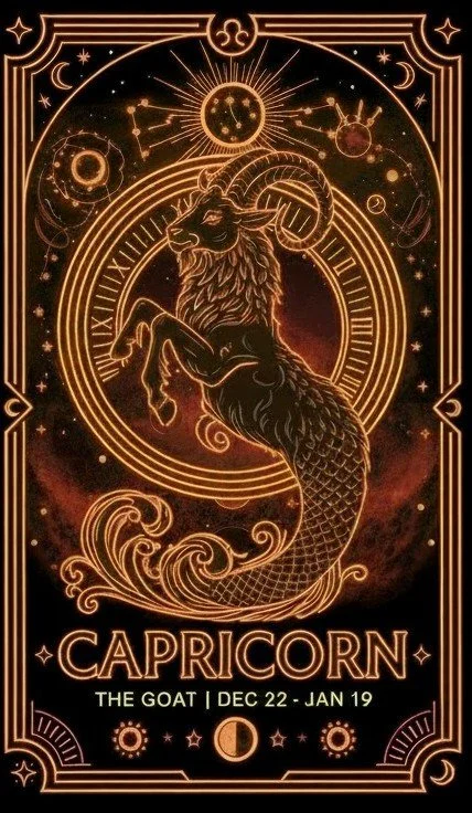 Capricorn Zodiac Tarot Card T